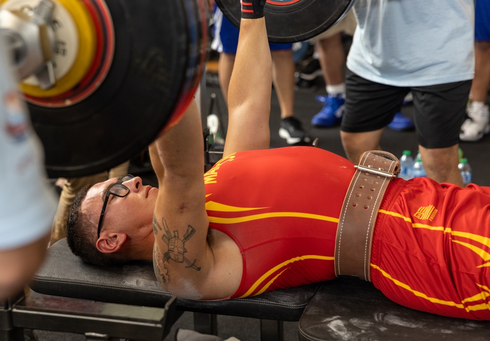 2023 DOD Warrior Games – Powerlifting Competition