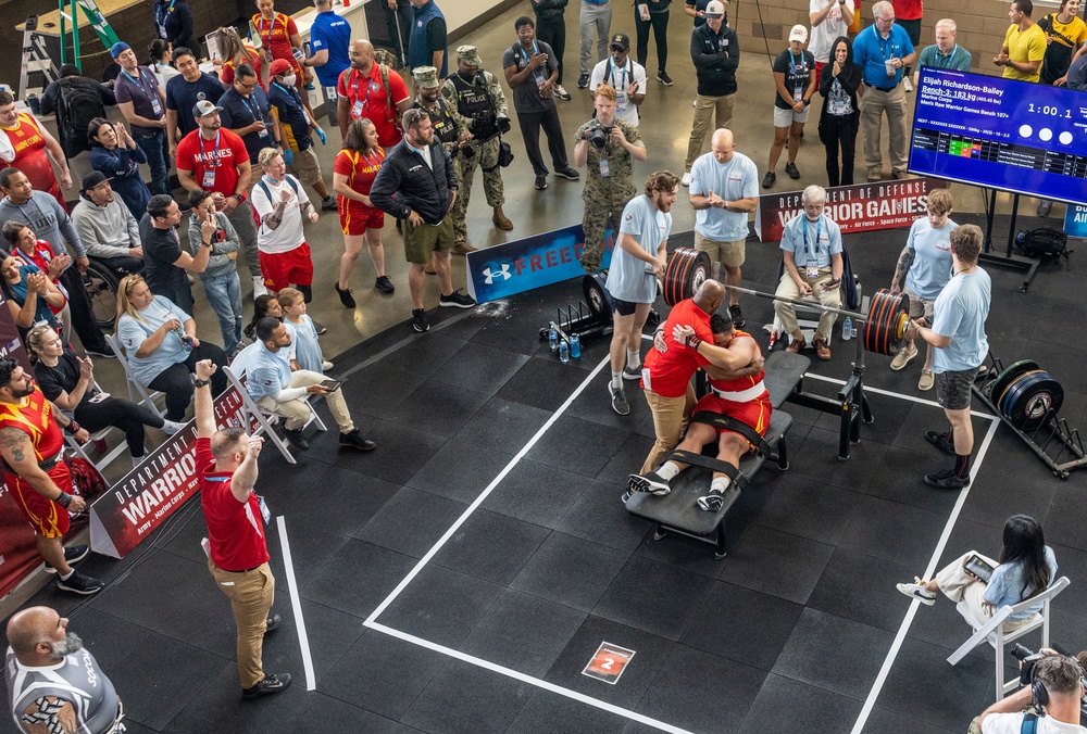 2023 DOD Warrior Games – Powerlifting Competition