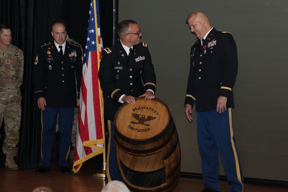 Col. Christopher S. Mahaffey Retirement Ceremony