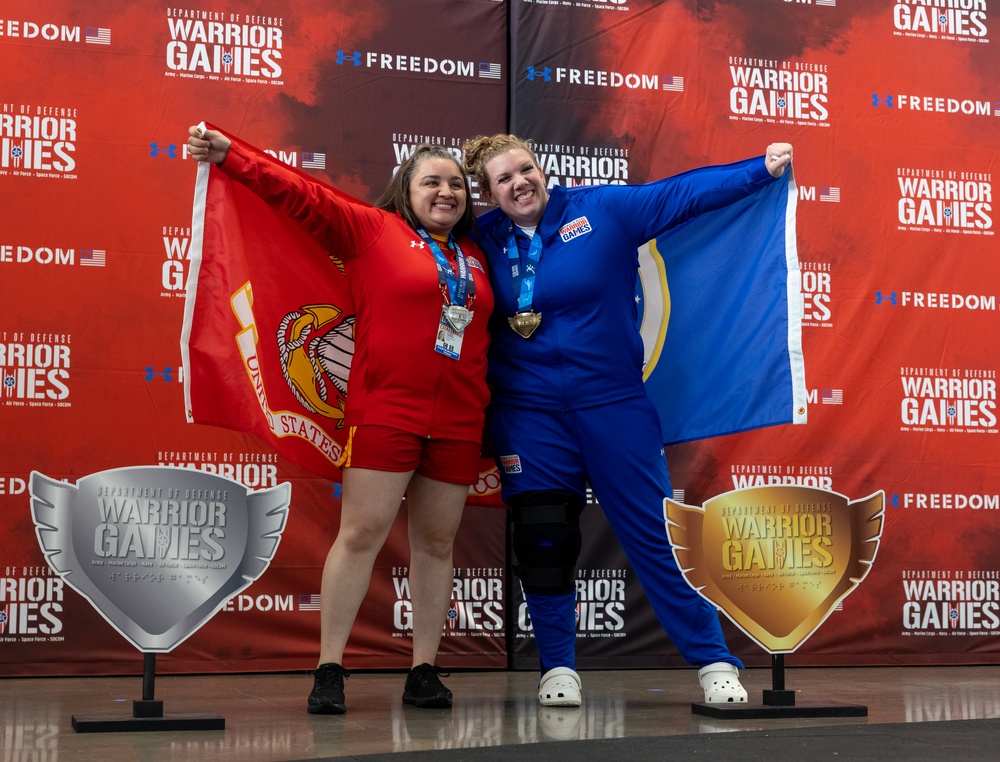 2023 DOD Warrior Games Challenge Team Marine Corps – Powerlifting Award Ceremony