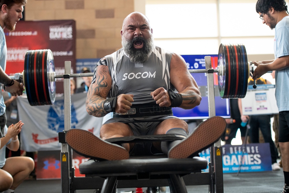 2023 DoD Warrior Games Powerlifting