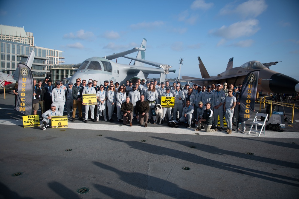 USSOCOM commander and command senior enlisted leader attend Warrior Games 2023