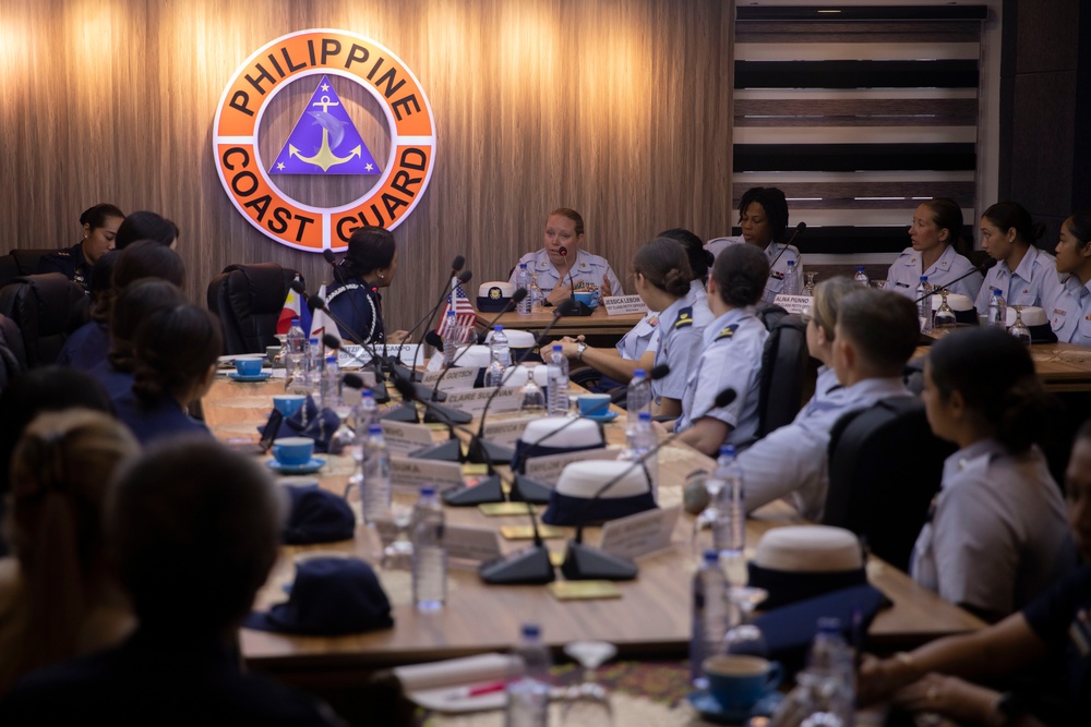 Philippine Coast Guard Hosts Women in Maritime Law Enforcement Special Interest Exchange