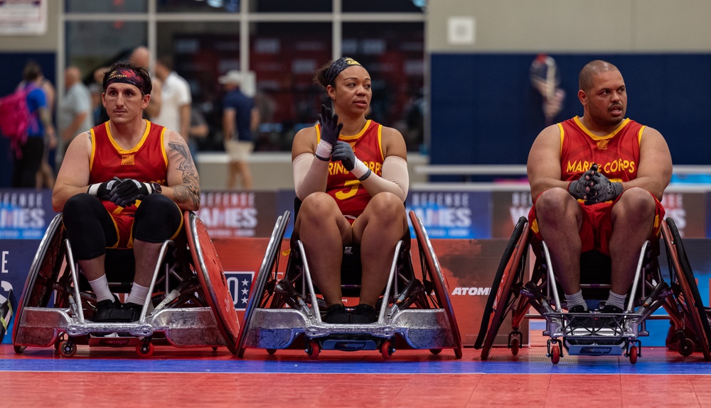 2023 DOD Warrior Games Challenge Team Marine Corps – Wheelchair Rugby Prelims Day 1