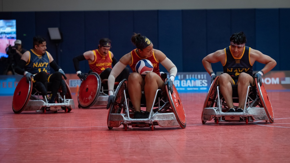 2023 DOD Warrior Games Challenge Team Marine Corps – Wheelchair Rugby Prelims Day 1