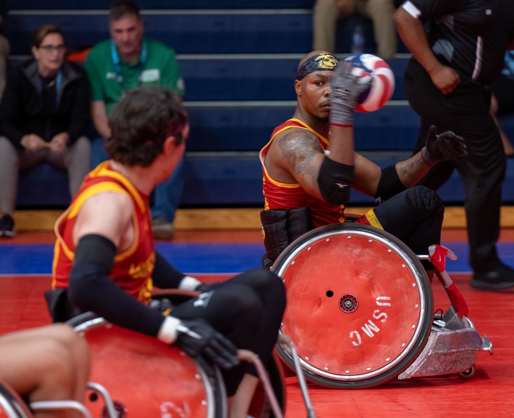 2023 DOD Warrior Games Challenge Team Marine Corps – Wheelchair Rugby Prelims Day 1