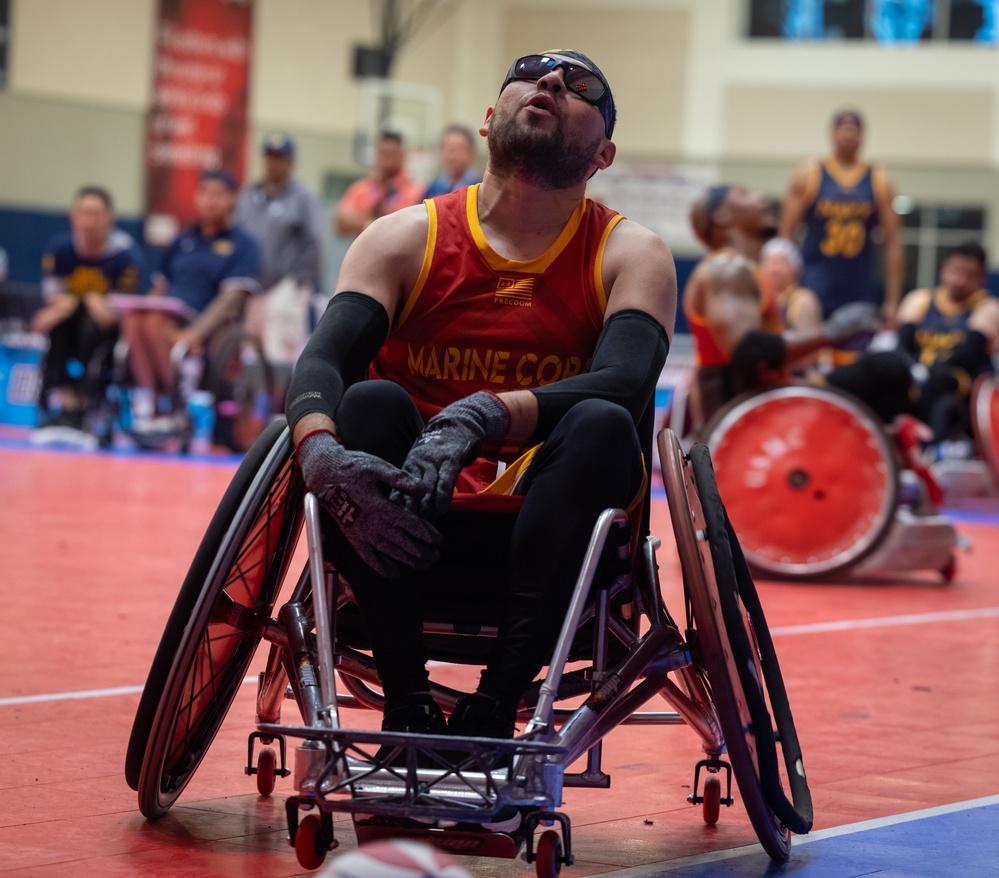 2023 DOD Warrior Games Challenge Team Marine Corps – Wheelchair Rugby Prelims Day 1