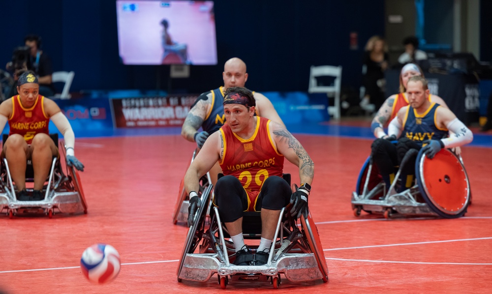 2023 DOD Warrior Games Challenge Team Marine Corps – Wheelchair Rugby Prelims Day 1