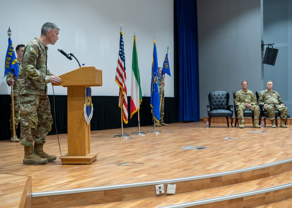 407th EOSS Re-designation &amp; Change of Command