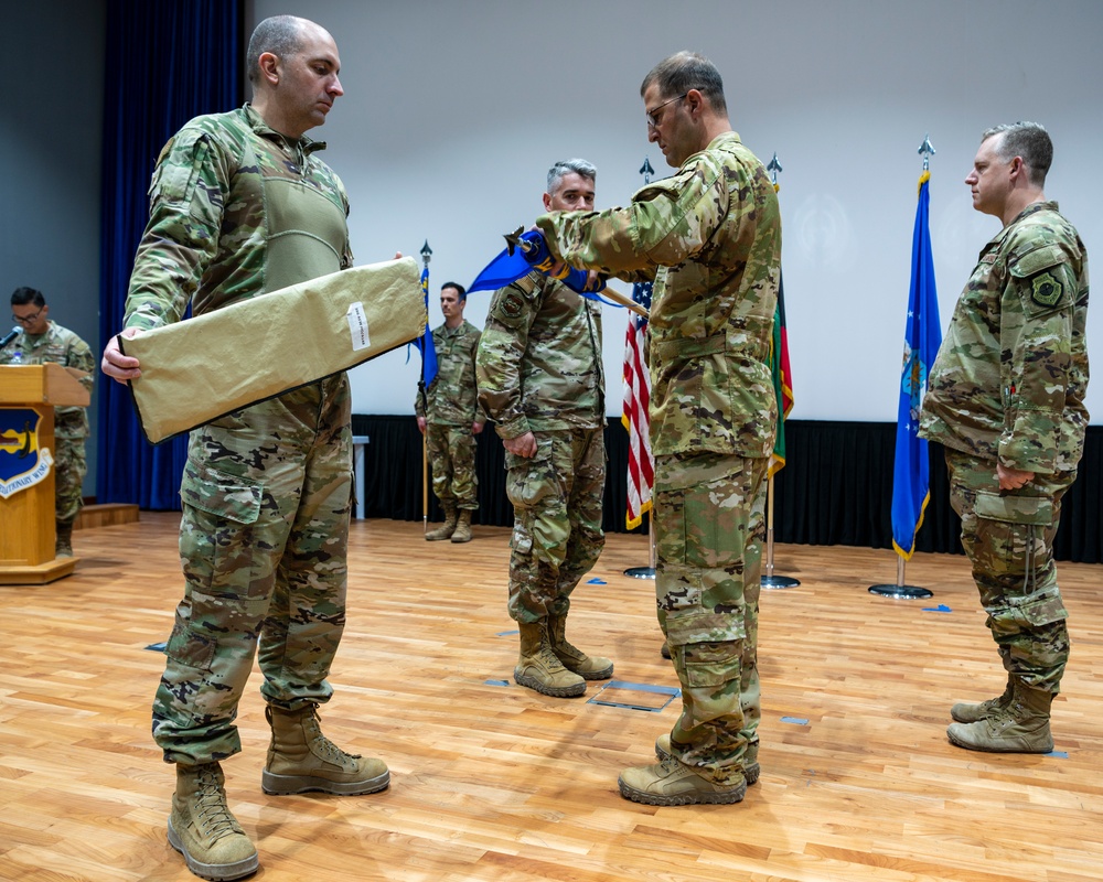 407th EOSS Re-designation &amp; Change of Command