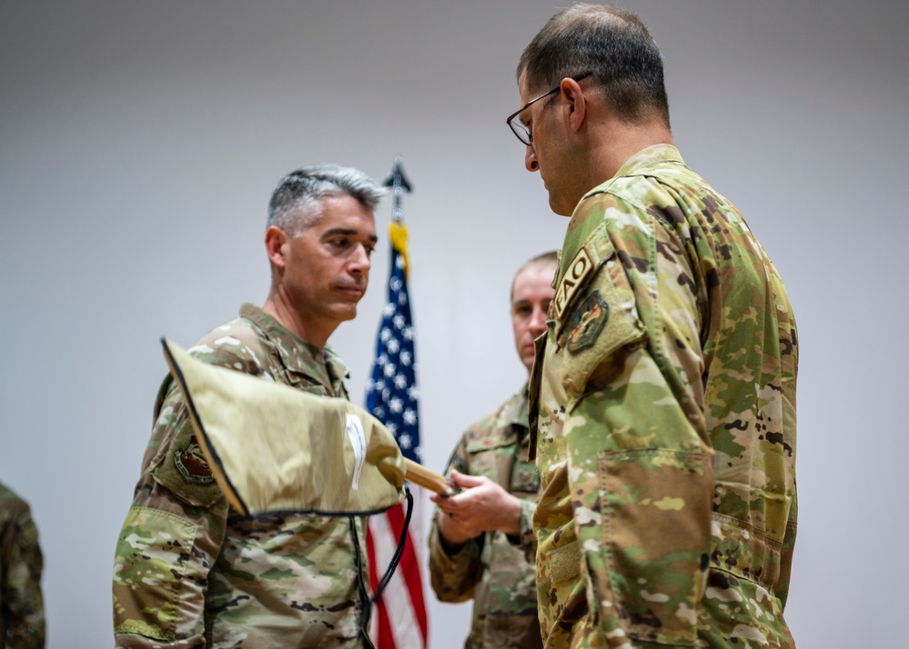 407th EOSS Re-designation &amp; Change of Command