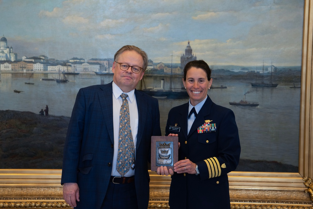USCGC Eagle makes port of call in Helsinki, Finland