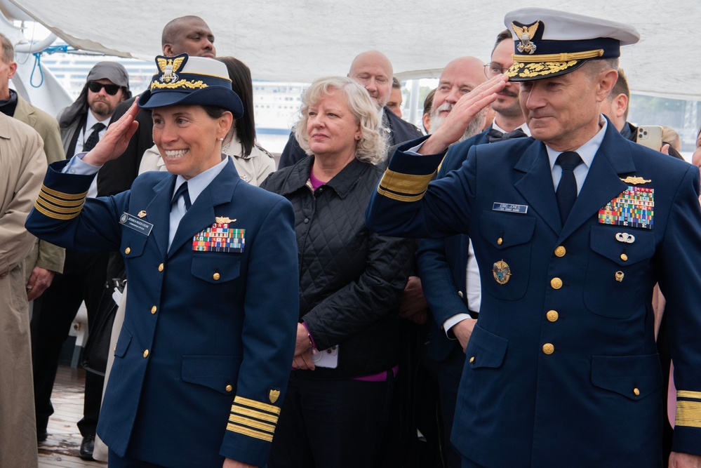 USCGC Eagle makes port of call in Helsinki, Finland