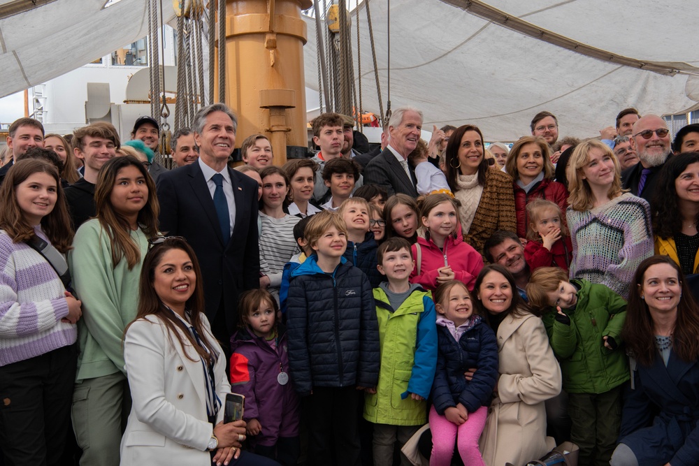 USCGC Eagle makes port of call in Helsinki, Finland