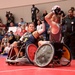 Team Navy versus Team SOCOM in Wheelchair Rugby
