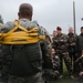 Sky Soldier Teaches German Paratroopers How to Wear T-11 Parachute System