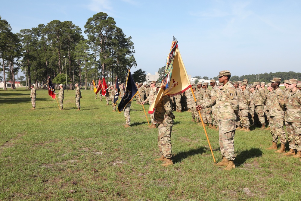 48th IBCT Brigade CSM Moves Up as New CSM Assumes Responsibility
