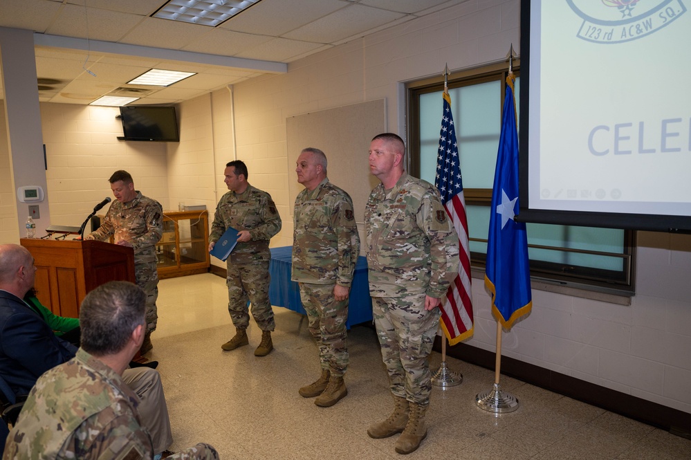 123rd Air Control Squadron Celebrates 75th Anniversary