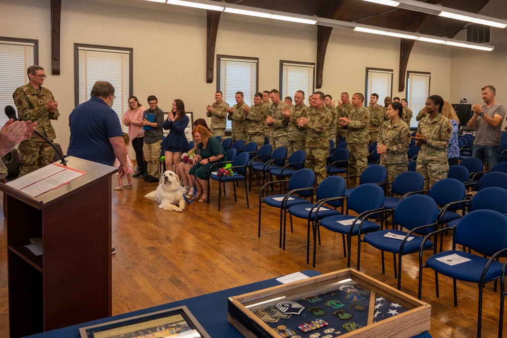 MSgt. Schwartz Retirement