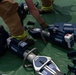 110th Wing firefighters use hydraulic rescue tools