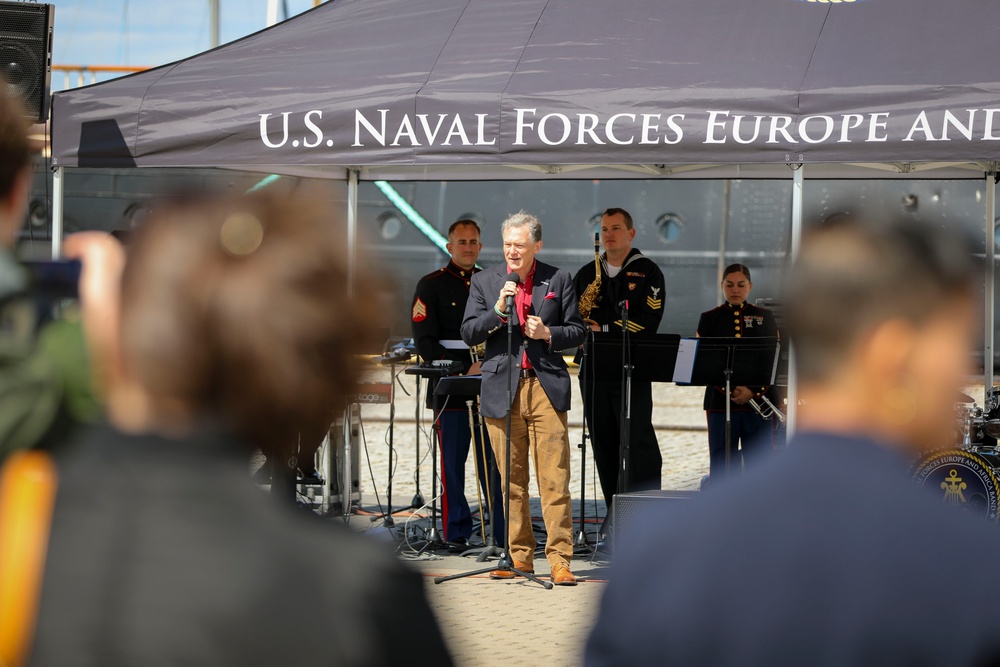 U.S. Naval Forces Europe and Africa Band Holds Public Concert