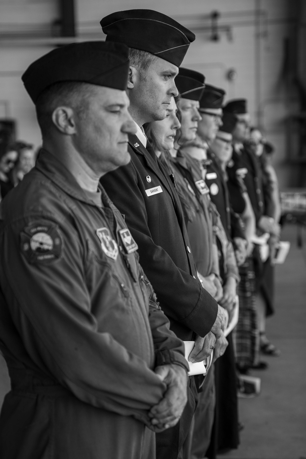 Memorial service for Col. Michael A. Fugett, 152nd Operations Group Commander