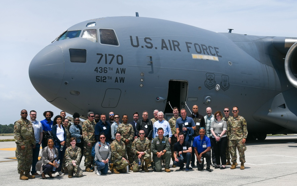 The 512th Airlift Wing recognizes civilian employers