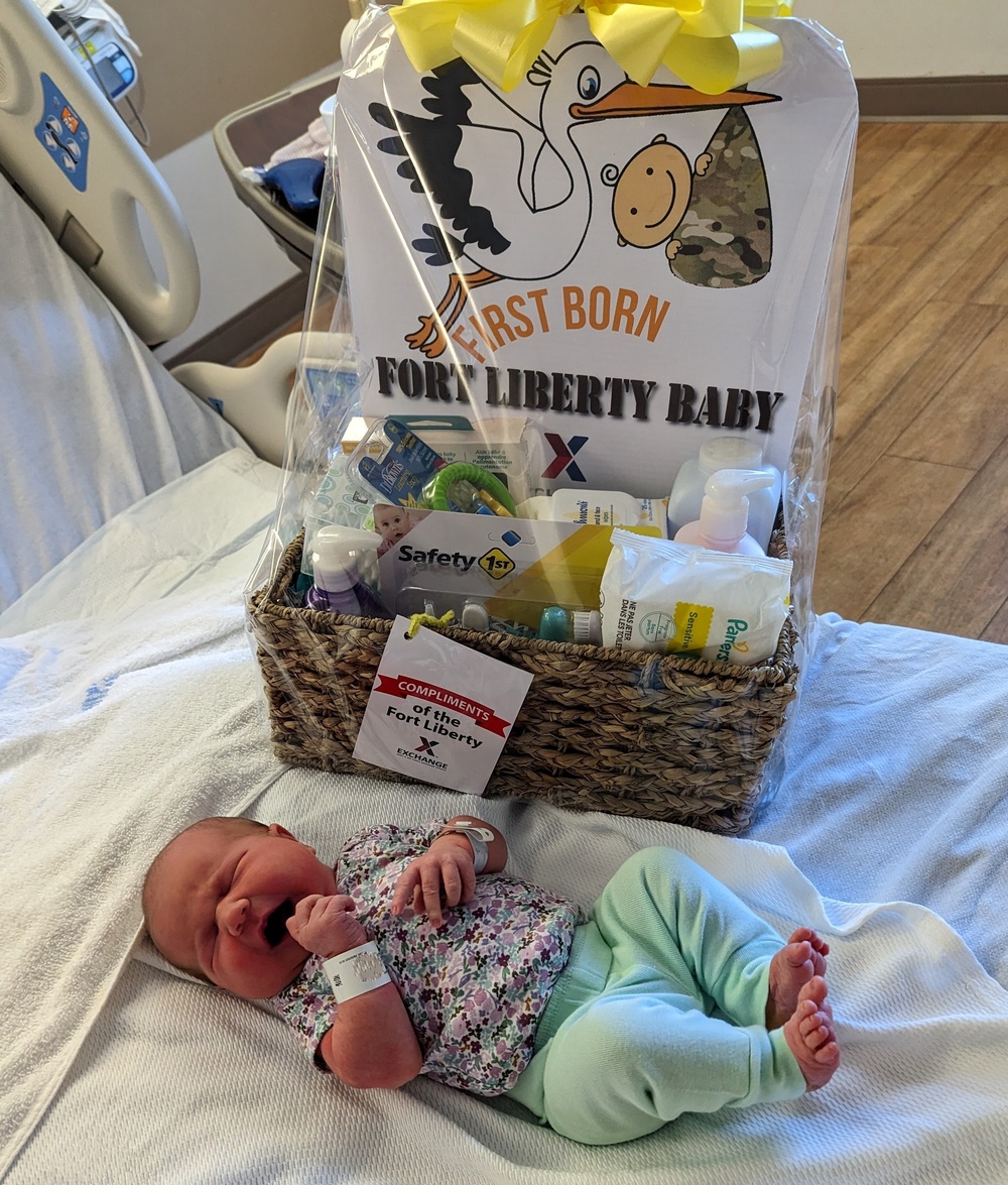 WAMC welcomes the first Fort Liberty baby