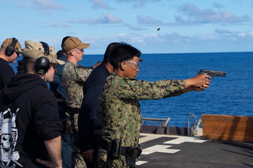 Small-Arms Gunshoot