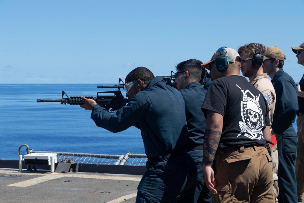 Small-Arms Gunshoot