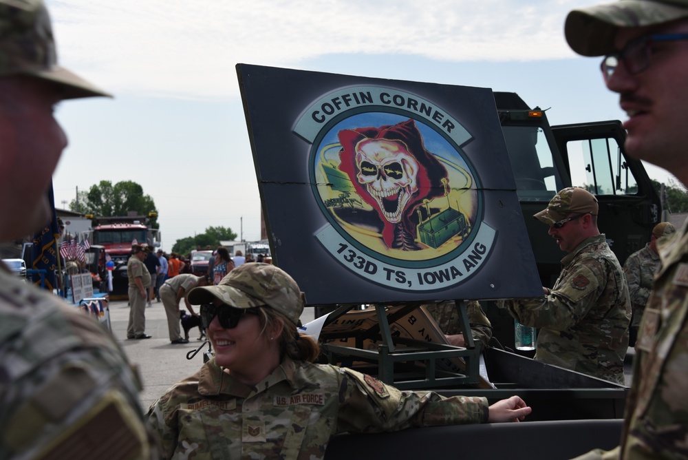 133rd Test Squadron Airmen at Frontier Days