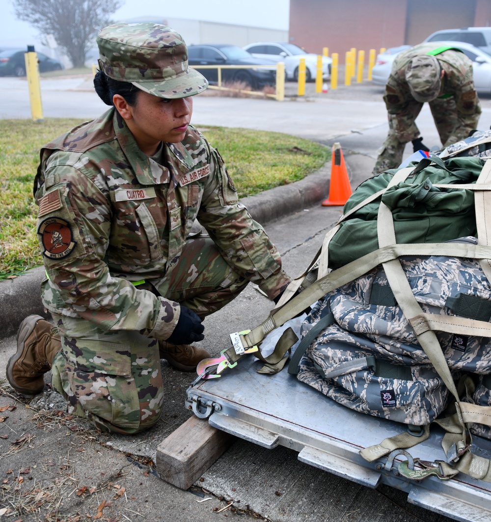 147th Attack Wing conducts base readiness exercise