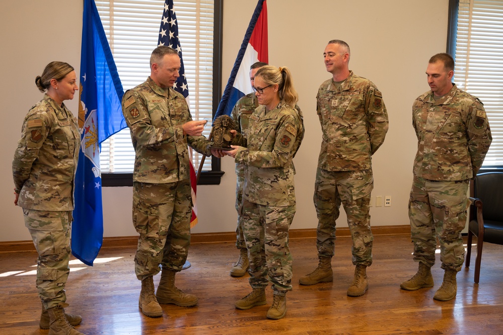 Chief Master Sgt. Jennifer Schoonover Promotion