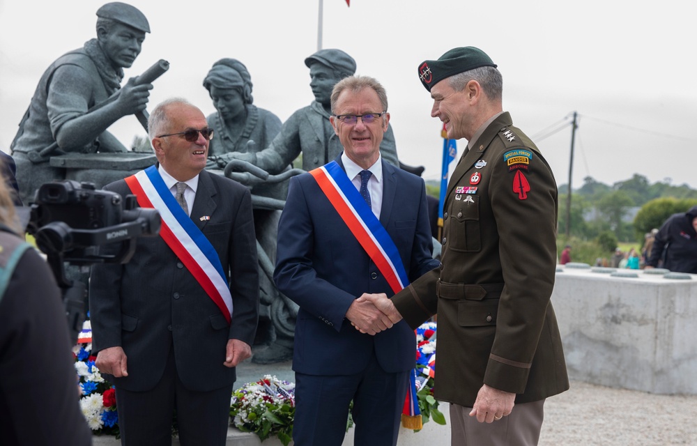 D Day French Resistance Memorial