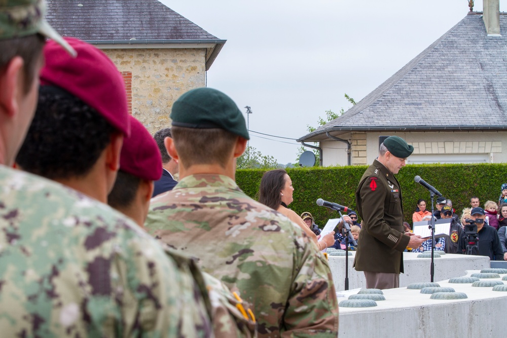 D Day French Resistance Memorial