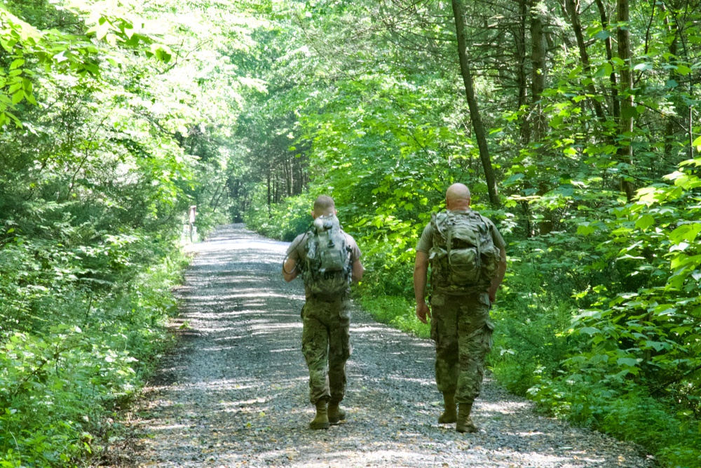 109th MPAD ruck march