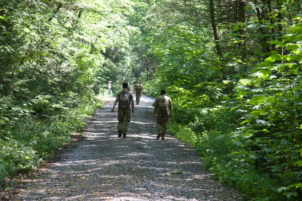 109th MPAD ruck march