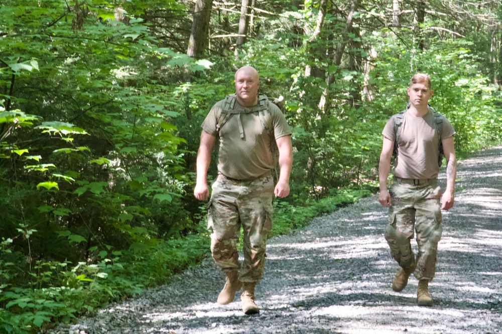 109th MPAD ruck march