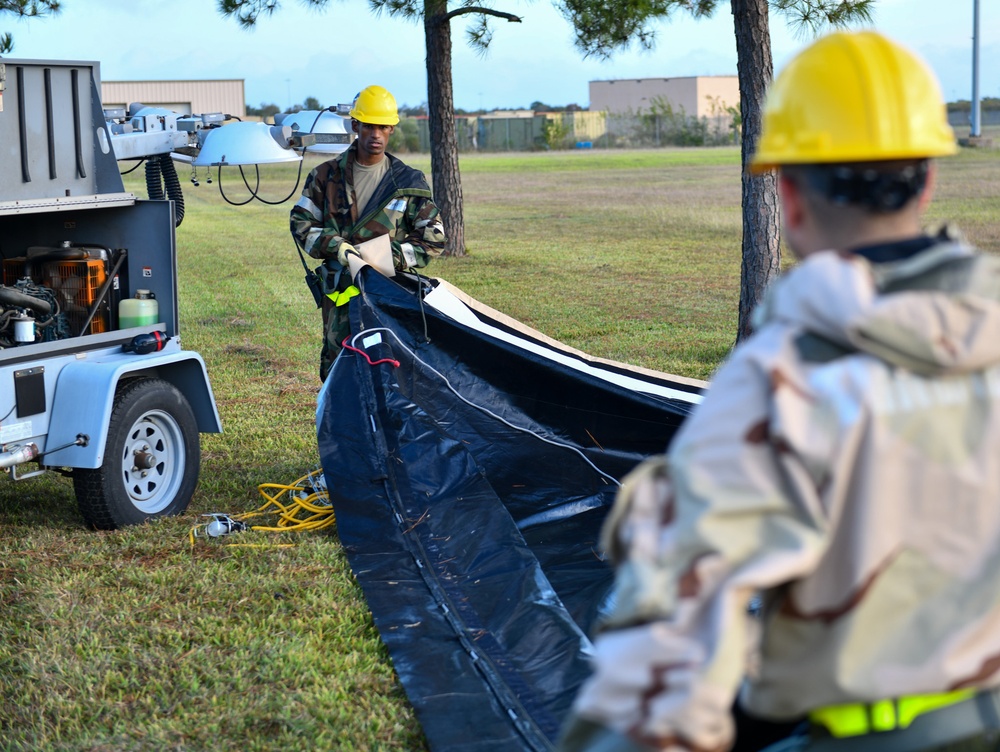 147th Attack Wing conducts base readiness exercise