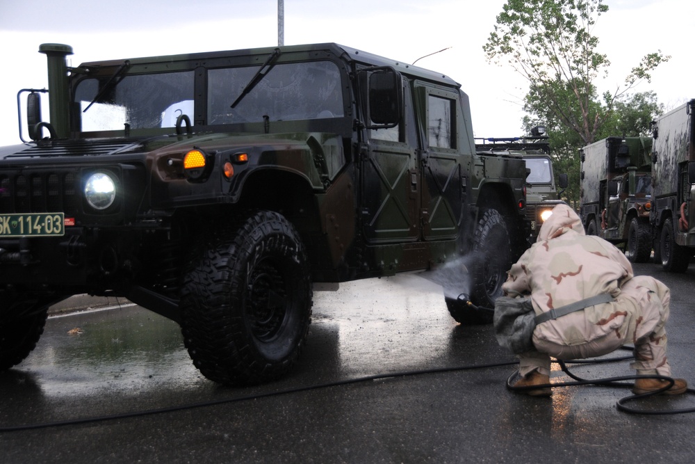 New Jersey Guardsmen Conduct Chemical Training With Albanian and Kosovo Armed Forces