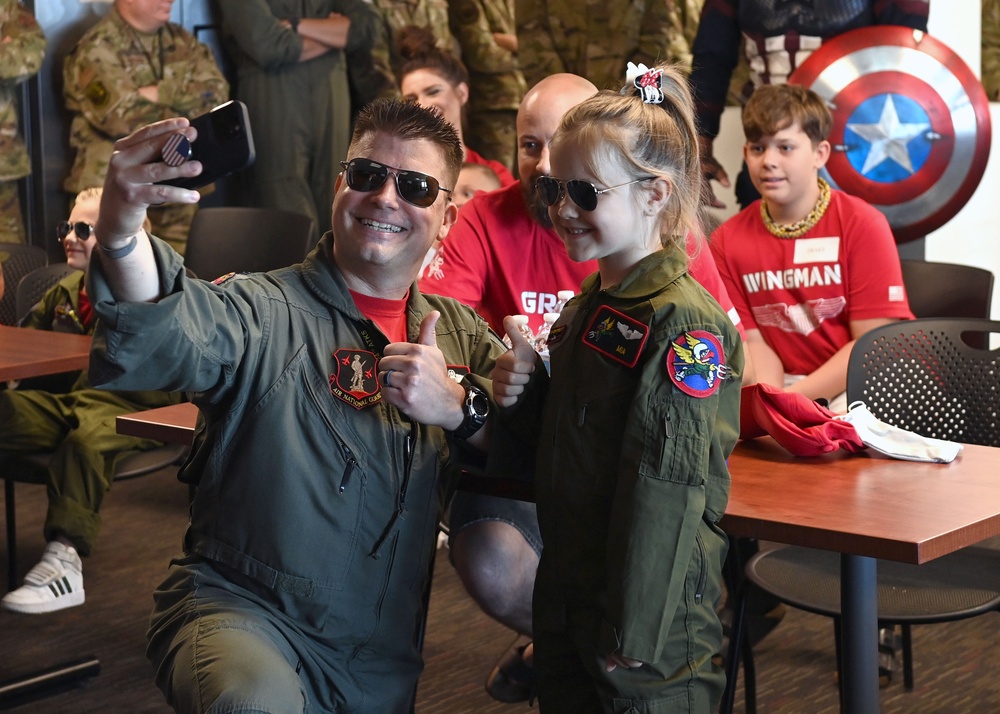 132d Wing hosts 'Pilot for a Day' Event for Inspirational Kids