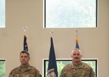 Fretwell assumes command chief responsibilities for 192nd Wing