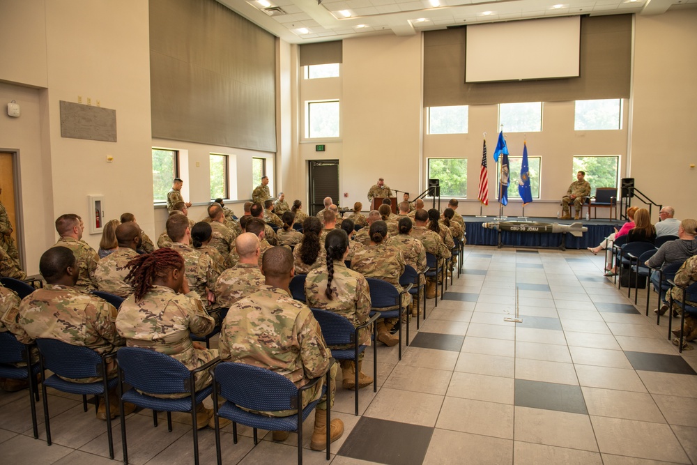 Chief Master Sgt. Sean Fretwell Assumes Responsibility as 192nd Wing Command Chief