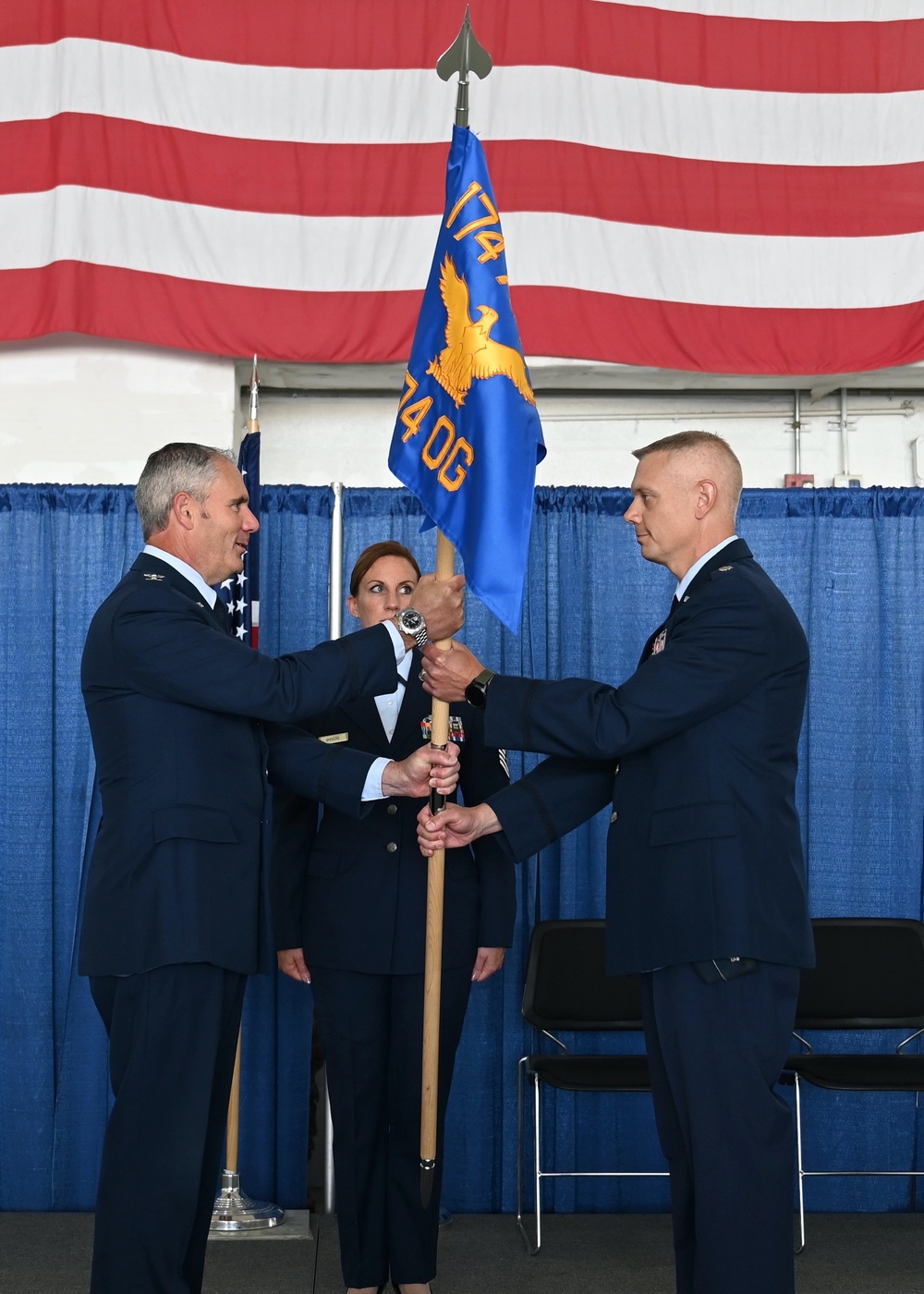 174th Operations Group Change of Command