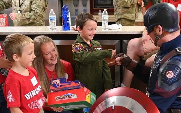 132d Wing hosts 'Pilot for a Day' Event for Inspirational Kids