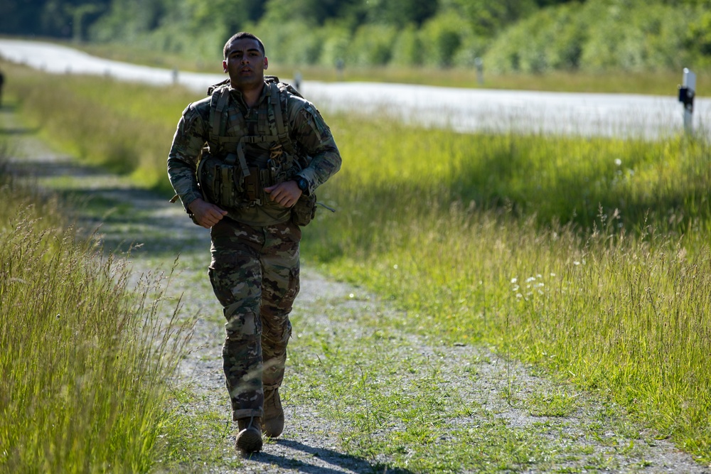 Victory Corps’ Elher’s Cup participants tackle an obstacle course on their third day