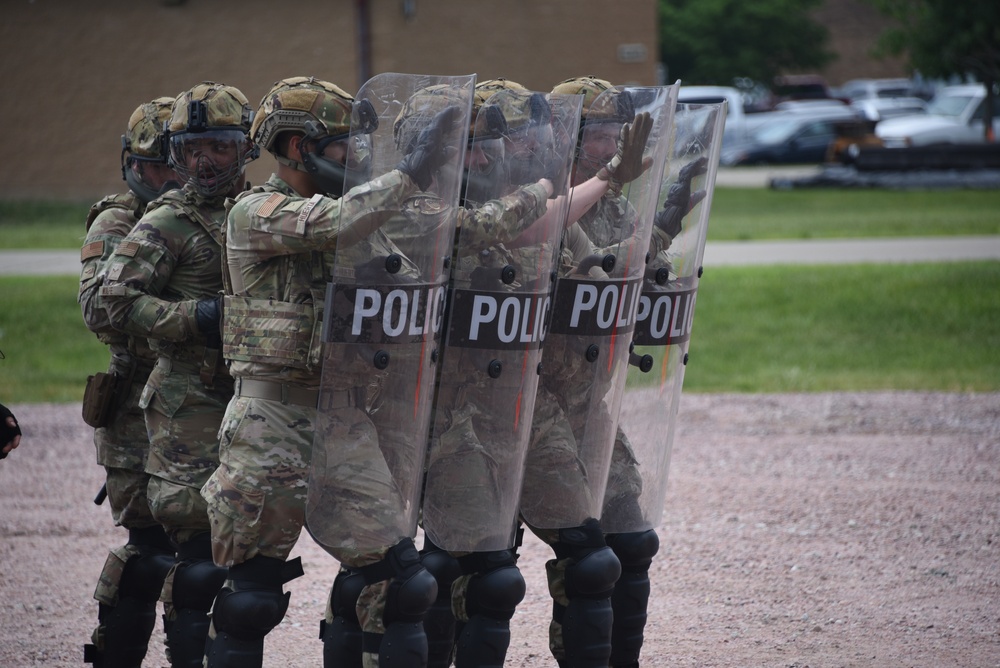 Security Forces Conducts Domestic Operations Training
