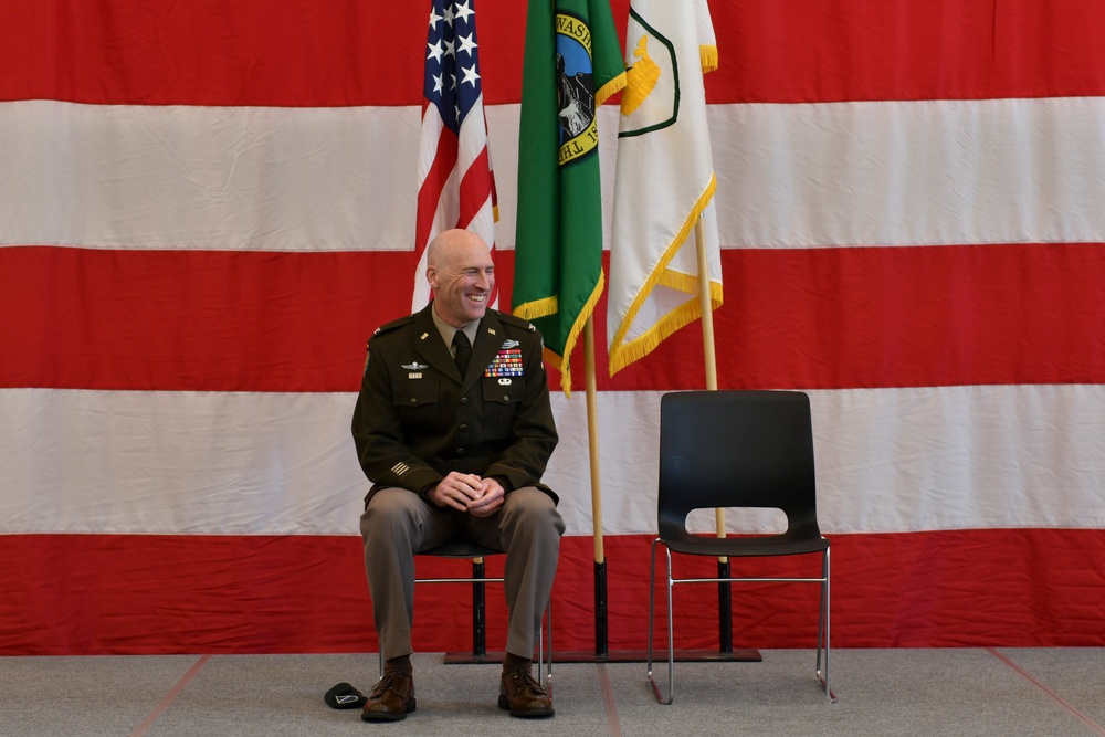 Washington Army National Guard Col. Paul T. Sellars is promoted to the rank of Brigadier General