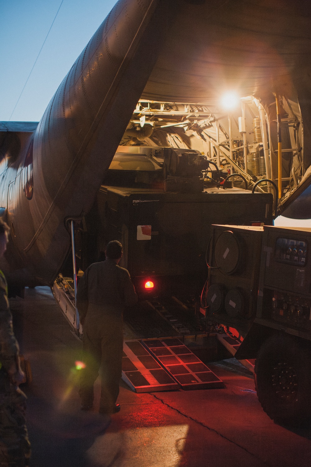 522nd Military Intelligence Company and equipment arrive in Morocco for African Lion 2023