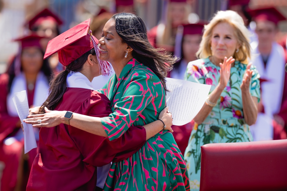 First Lady of the United States visits Marine Corps Air Station Iwakuni